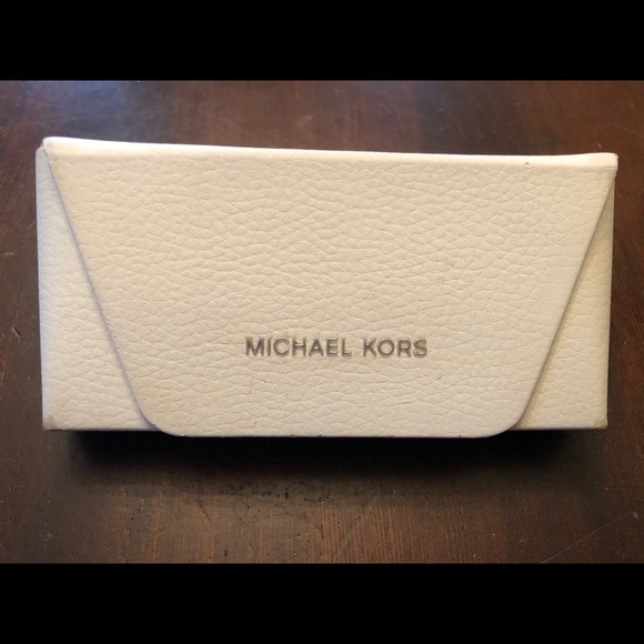 Michael Kors Accessories - Vintage Michael Kors white sunglasses case.